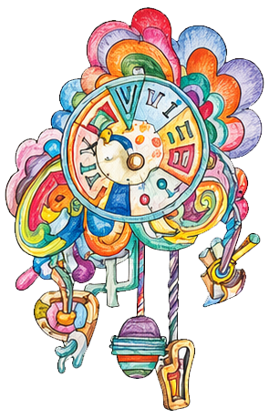 the clock